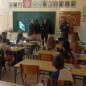 Посјета припадника Саобраћајне полиције