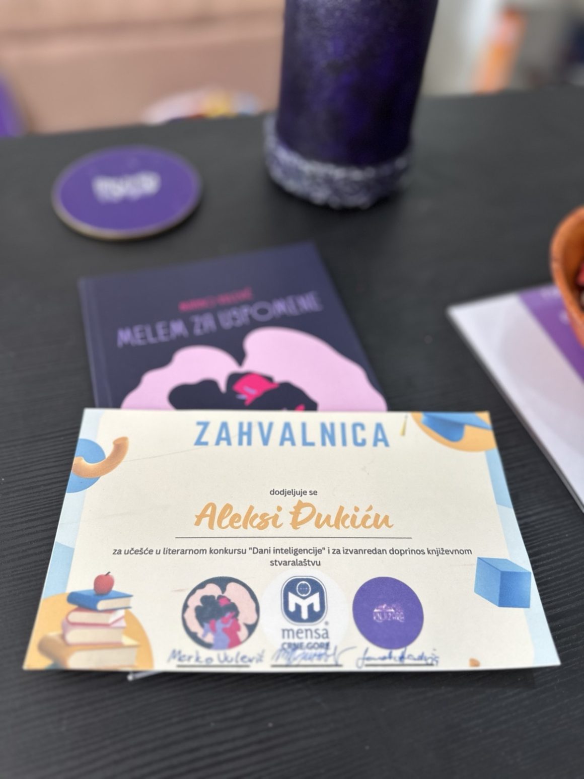 Literarni konkurs povodom Dana inteligencije