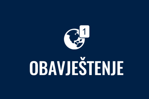 OBAVJEŠTENJE